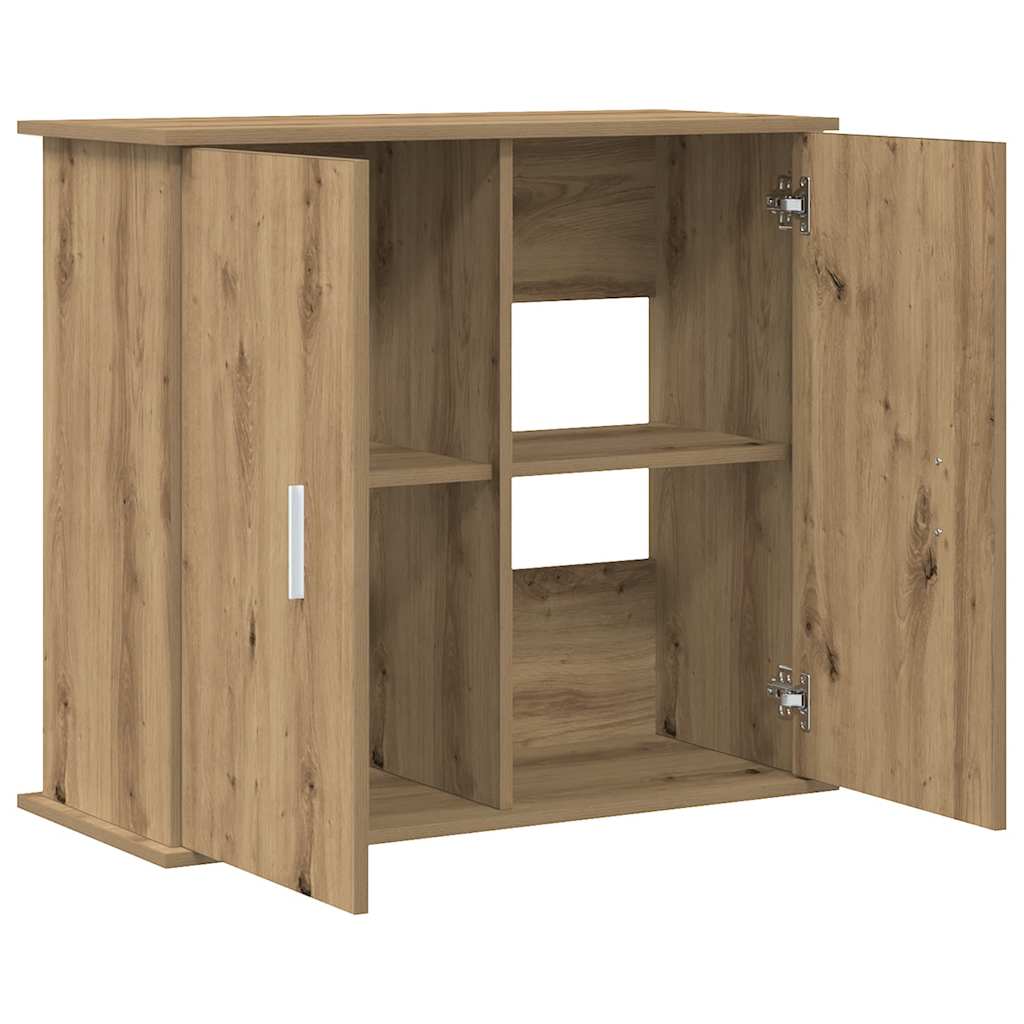 Aquarium Stand Artisan Oak 81x36x73 cm Engineered Wood