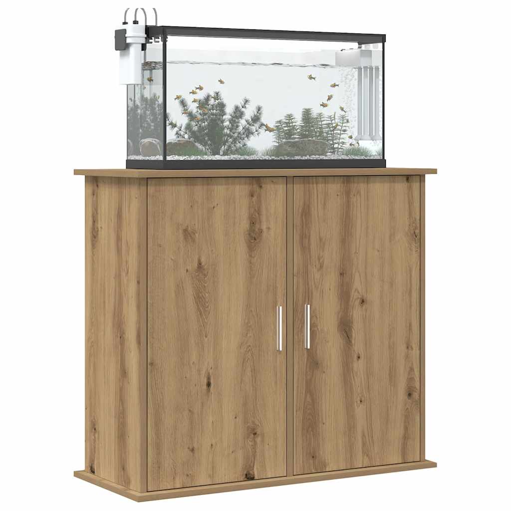 Aquarium Stand Artisan Oak 81x36x73 cm Engineered Wood