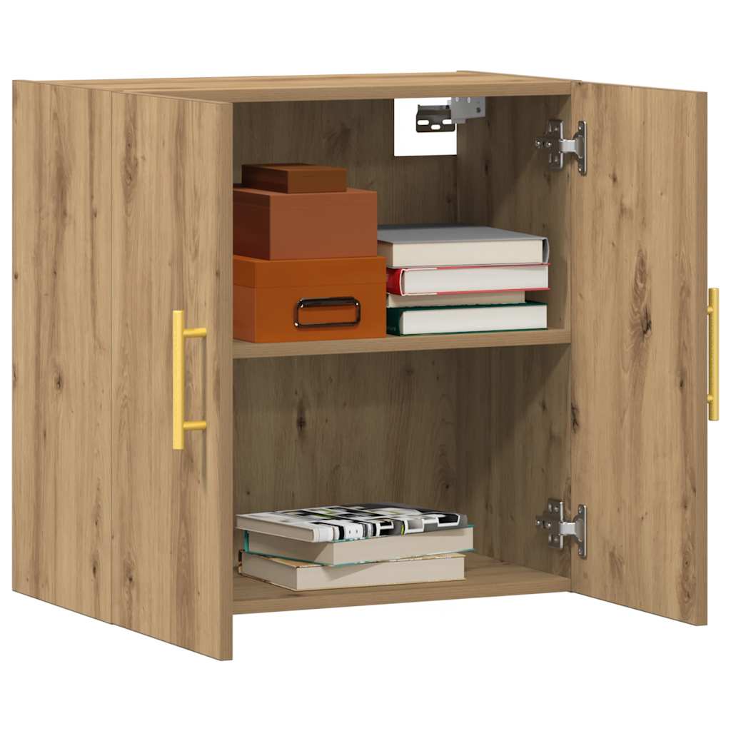 Wall Cabinet Artisan Oak 60x31x60 cm Engineered Wood