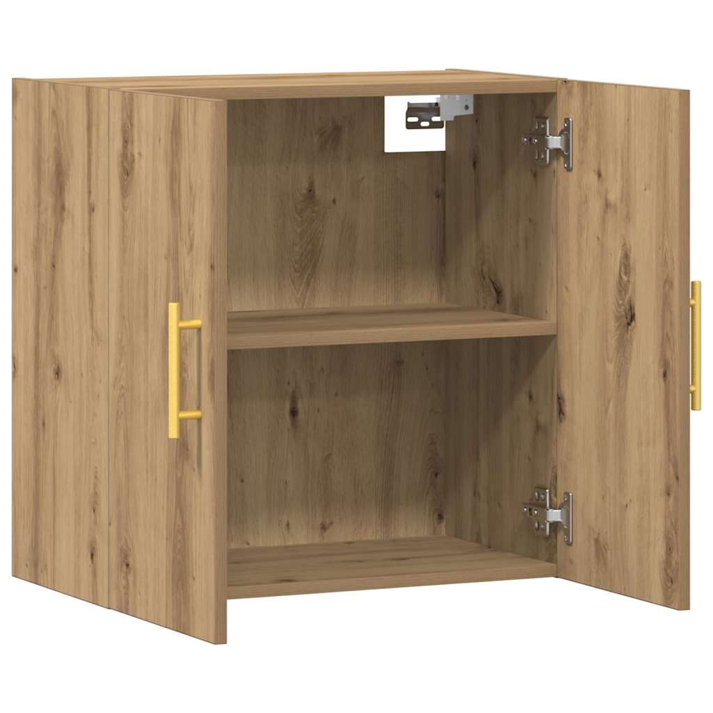 Wall Cabinet Artisan Oak 60x31x60 cm Engineered Wood