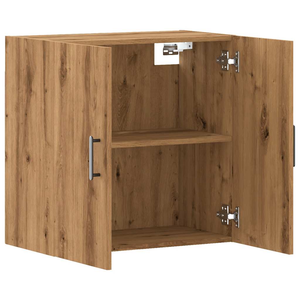 Wall Cabinet Artisan Oak 60x31x60 cm Engineered Wood