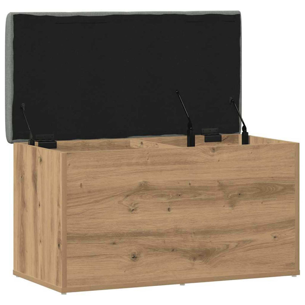 Storage Bench Artisan Oak 82x42x45 cm Engineered Wood