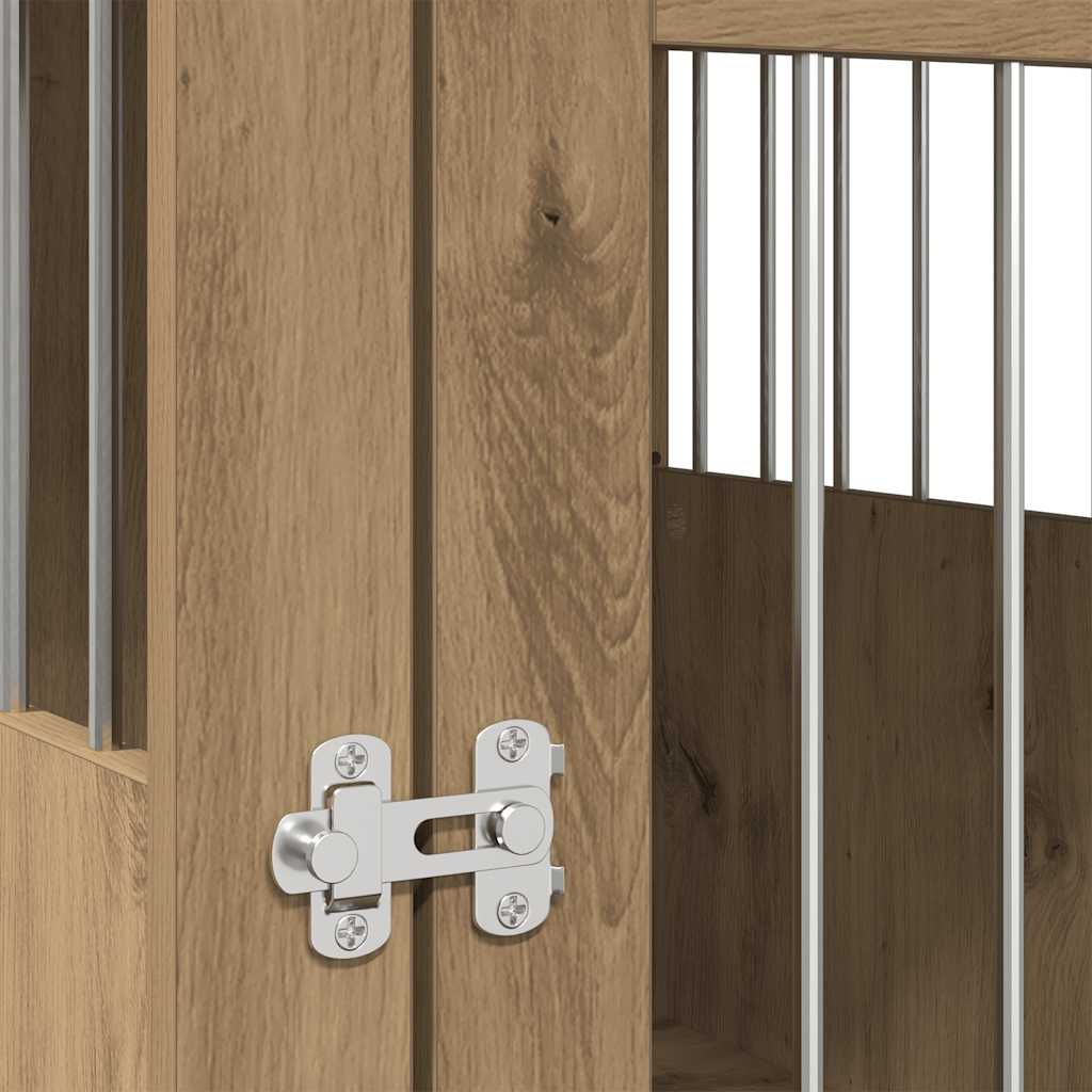 Dog Crate Furniture Artisan Oak 45x62x59 cm Engineered Wood