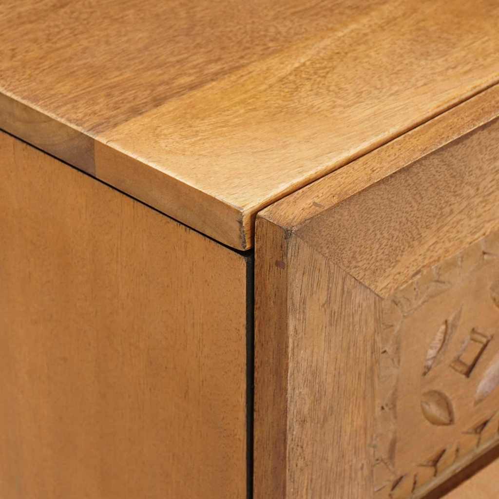 Sideboard Light brown 60 x 33 x 75 cm Solid mango wood