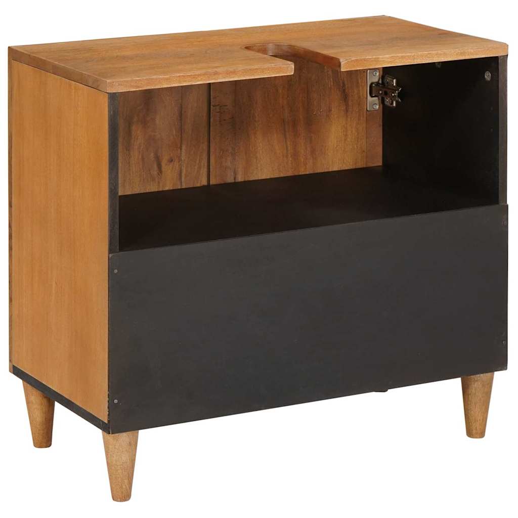 Bathroom Sink Cabinet Light Brown 62 x 33 x 58 cm