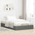 Ottoman Bed Frame without Mattress Dark Grey King Single Fabric