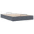 Ottoman Storage Bed Frame No Mattress Dark Grey Double Velvet