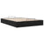 Ottoman Bed Frame No Mattress Black Queen Velvet