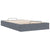 Ottoman Storage Bed Frame No Mattress Dark Grey King Single Velvet