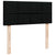 Ottoman Bed with Mattress Black King Single Fabric