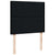 Ottoman Bed with Mattress Black King Single Fabric