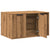 Cat Litter Box Enclosure Artisian Oak 80x50x45 cm Engineered Wood