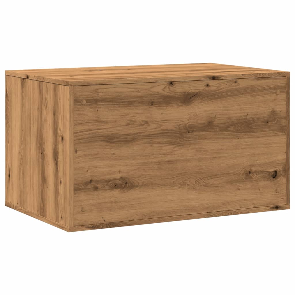 Cat Litter Box Enclosure Artisian Oak 80x50x45 cm Engineered Wood