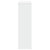 Room Divider Bookcase 3-Tier White 99x29x99 cm Engineered Wood