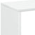 Room Divider Bookcase White 69.5x29x137.5 cm Engineered Wood