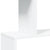 Room Divider Bookcase 5-Tier White 70x24x161 cm Engineered Wood