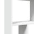 Bookcase White 60x20x120 cm Engineered Wood