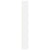Bookcase White 40x24x176 cm Engineered Wood
