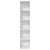Bookcase White 40x30x189 cm Engineered Wood