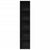 Bookcase Black 40x30x189 cm Engineered Wood