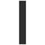 Bookcase Black 40x30x189 cm Engineered Wood