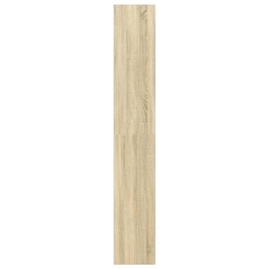 Bookcase Sonoma Oak 40x30x189 cm Engineered Wood