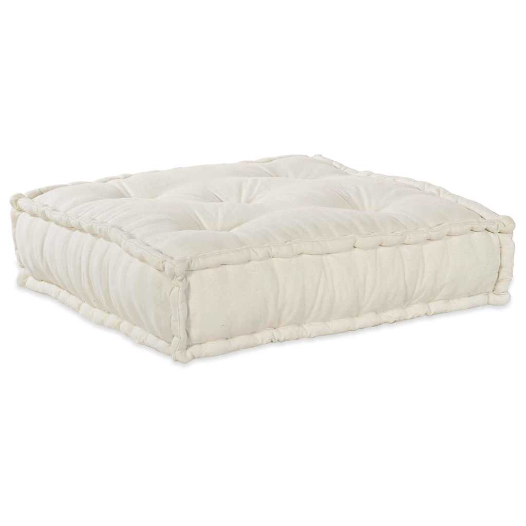 Cushion 2 pcs Cream 70 x 70 x 36 cm Polyester