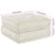 Cushion 2 pcs Cream 70 x 70 x 36 cm Polyester