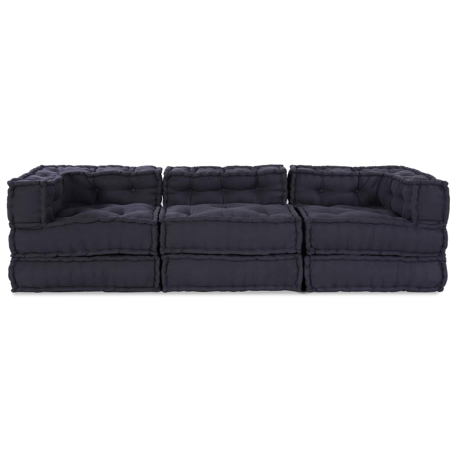 Modular Sofa Unit 3 pcs Anthracite Fabric