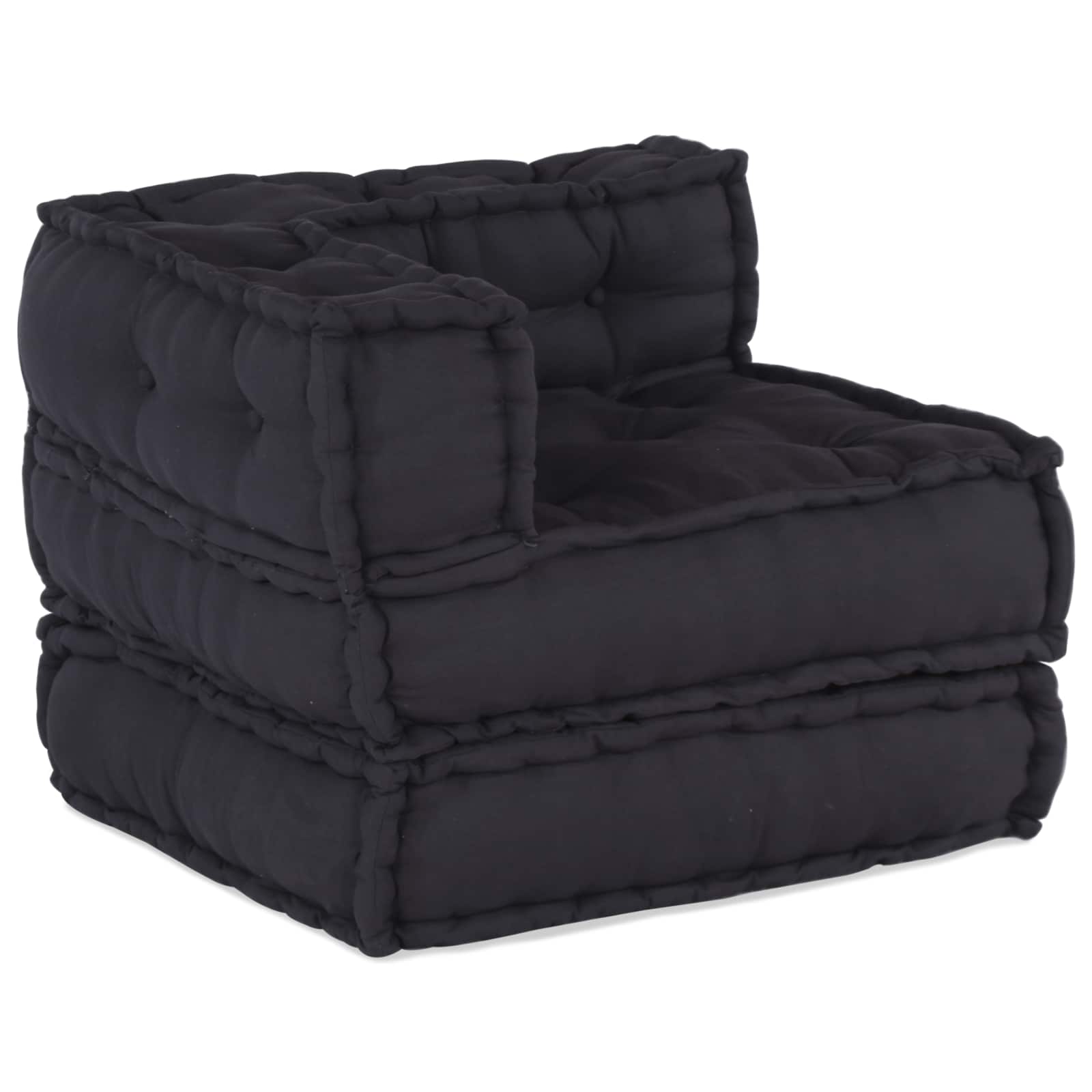Modular Sofa Unit 4 pcs Anthracite Fabric