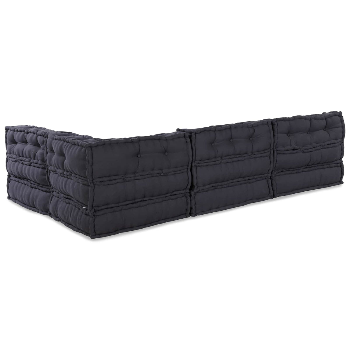 Modular Sofa Unit 4 pcs Anthracite Fabric