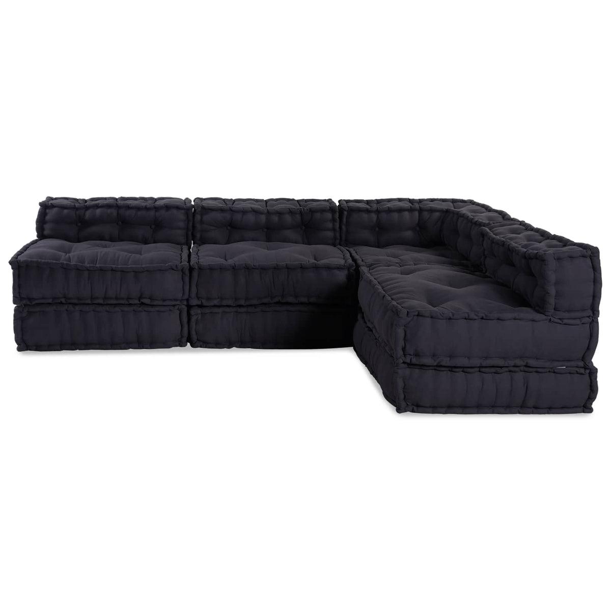 Modular Sofa Unit 4 pcs Anthracite Fabric