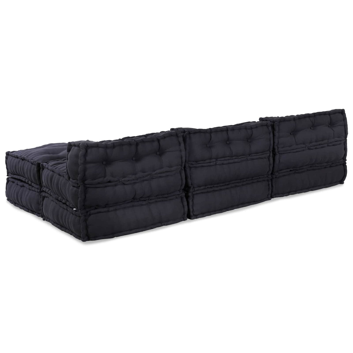Modular Sofa Unit 4 pcs Anthracite Fabric