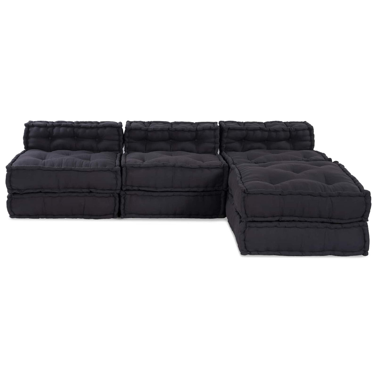 Modular Sofa Unit 4 pcs Anthracite Fabric