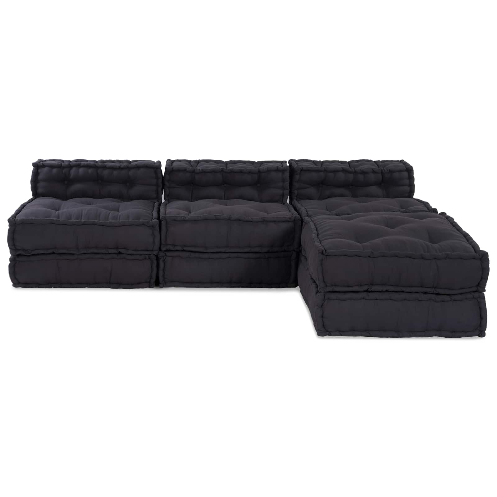 Modular Sofa Unit 4 pcs Anthracite Fabric
