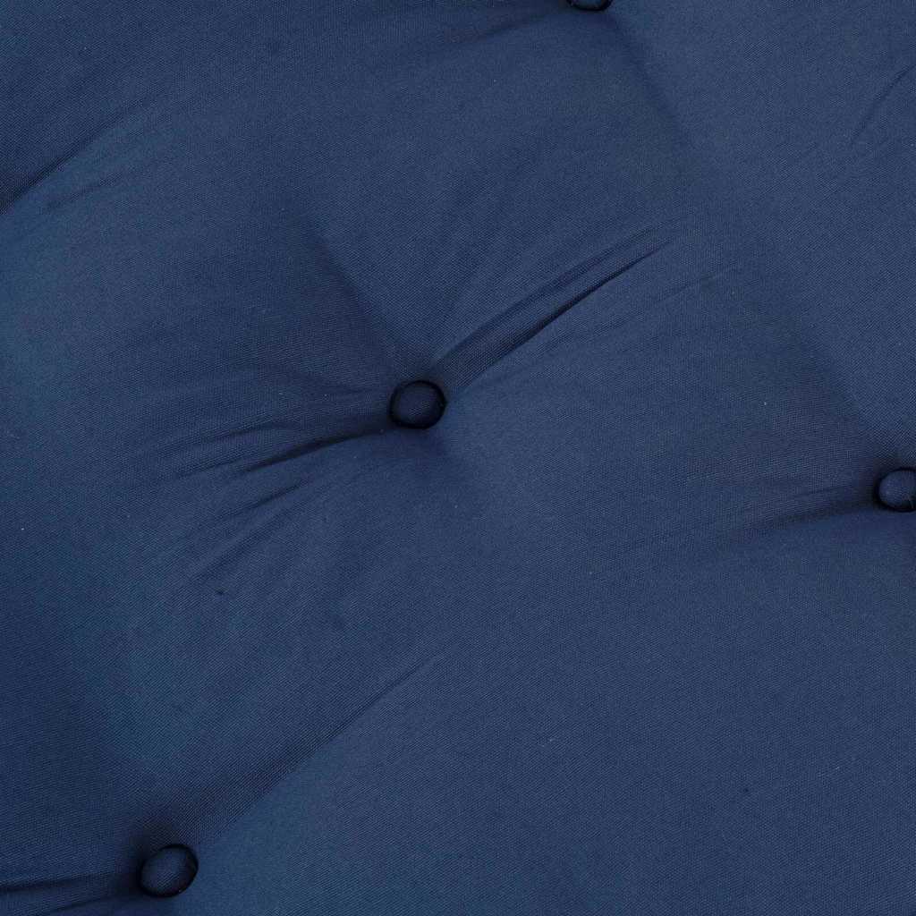 Modular Sofa Unit 2 pcs Indigo 140 x 70 x 36 cm Fabric