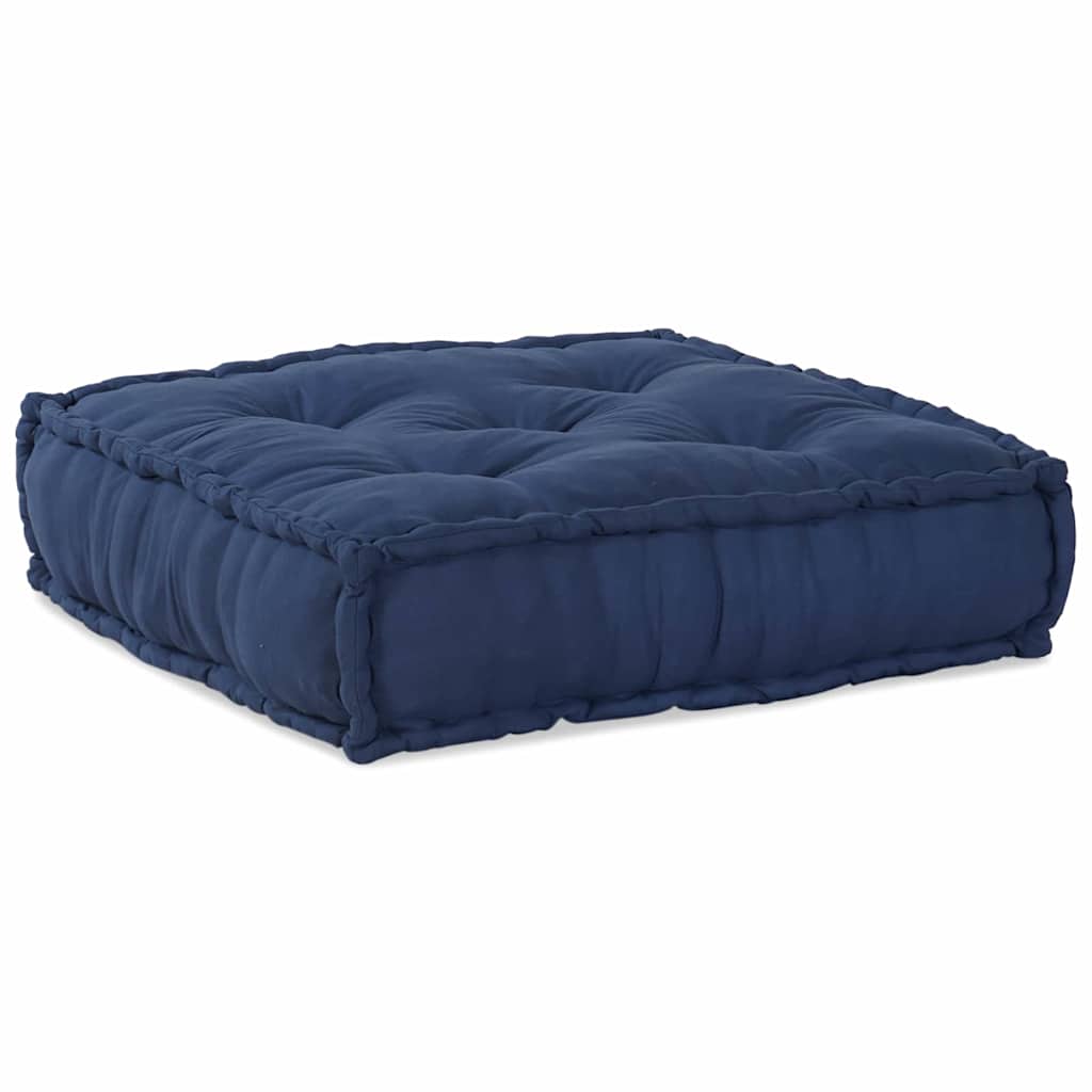 Modular Sofa Unit 2 pcs Indigo 140 x 70 x 36 cm Fabric