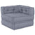 Cushion 3 pcs Grey 70 x 70 x 54 cm Polyester