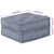 Cushion 2 pcs Grey 70 x 70 x 36 cm Polyester