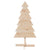 Wooden Christmas Tree for Decoration 120 cm Solid Wood Pine