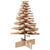 Wooden Christmas Tree for Decoration 80 cm Solid Wood Pine