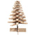 Wooden Christmas Tree for Decoration 80 cm Solid Wood Pine