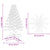 Wooden Christmas Tree for Decoration 100 cm Solid Wood Pine