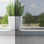 Voile Curtains with Grommets 2 pcs Black 140x245 cm