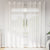 Voile Curtains with Grommets 2 pcs White