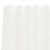 Voile Curtains with Rod Pockets 2 pcs White