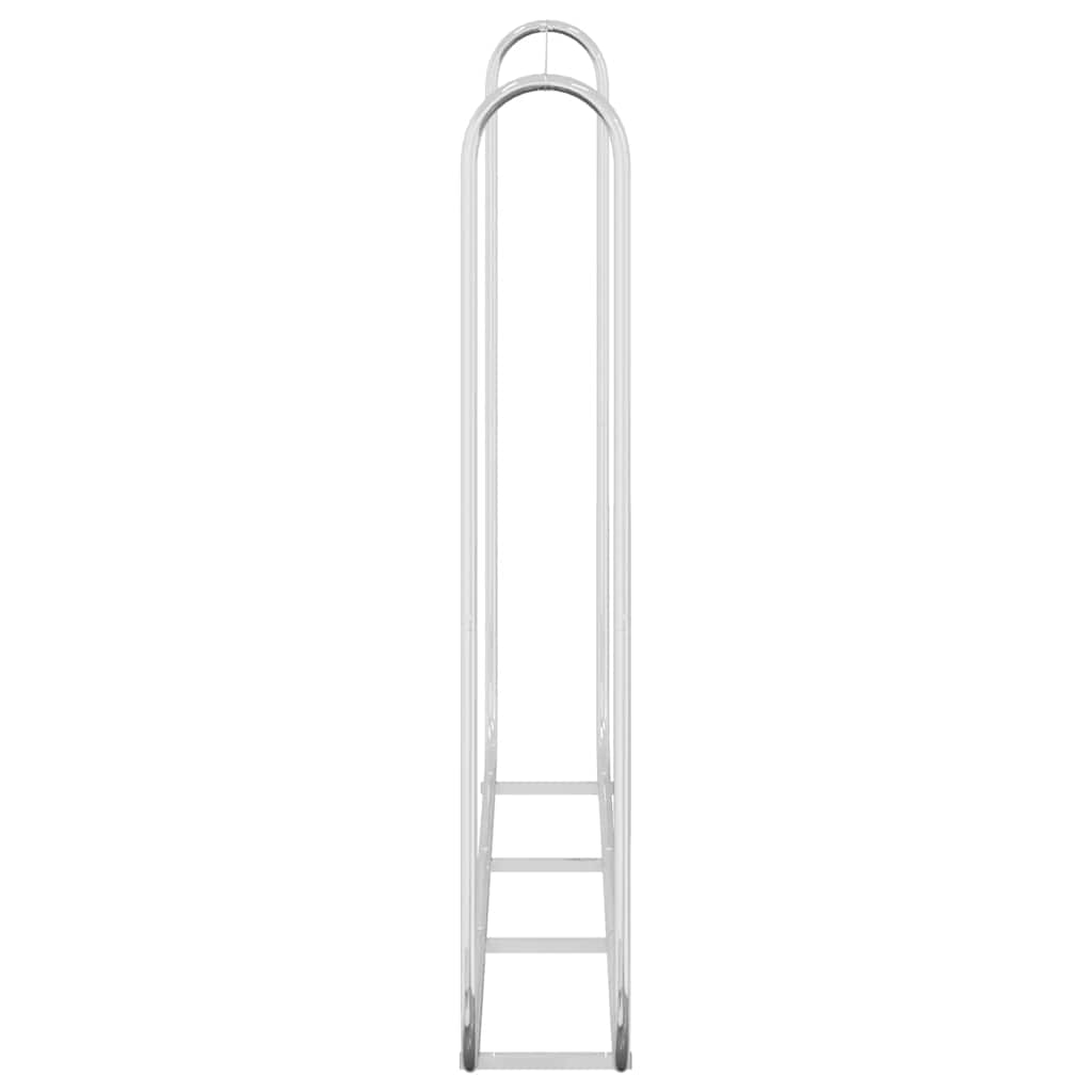 Firewood Rack 200x25x150 cm Galvanised steel