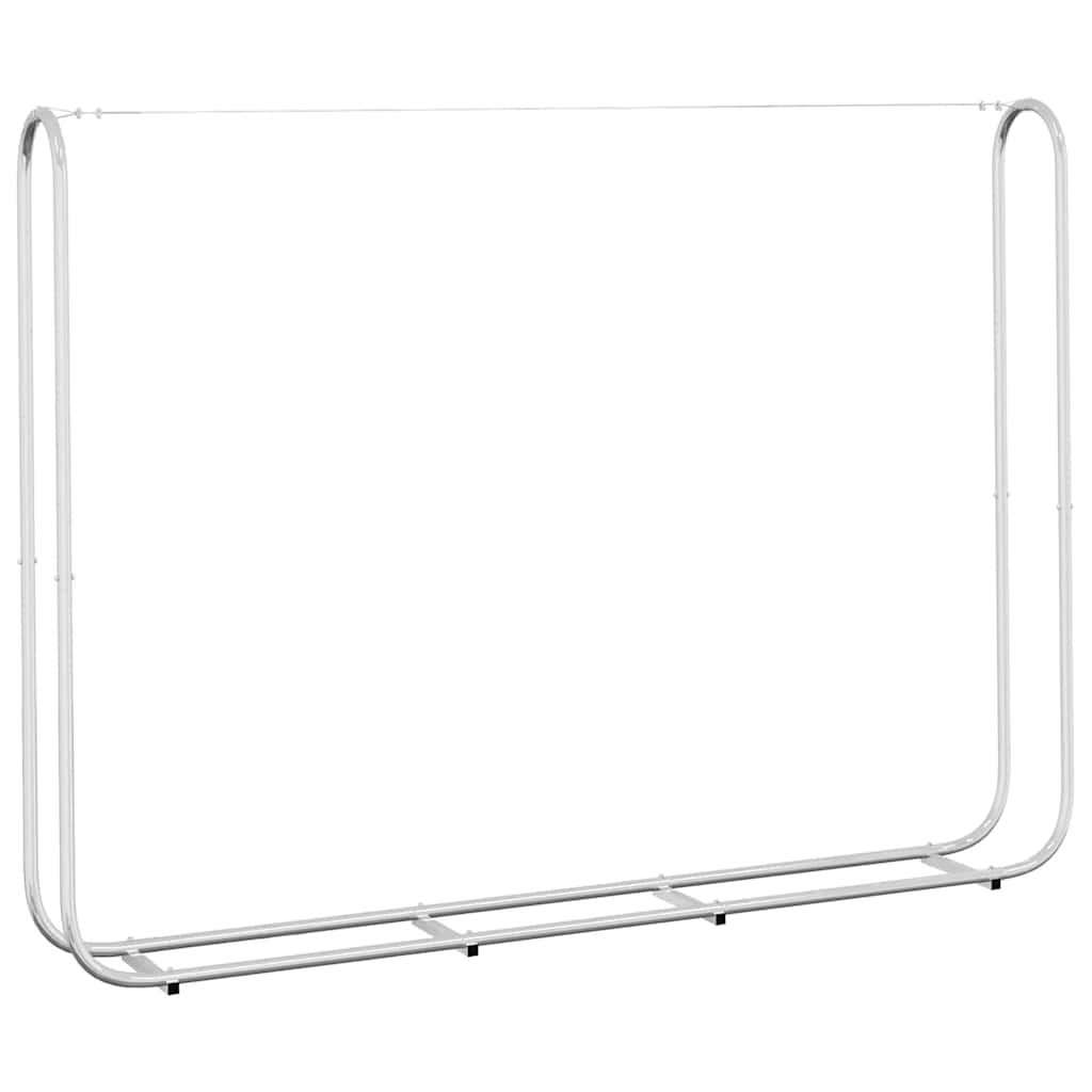 Firewood Rack 200x25x150 cm Galvanised steel