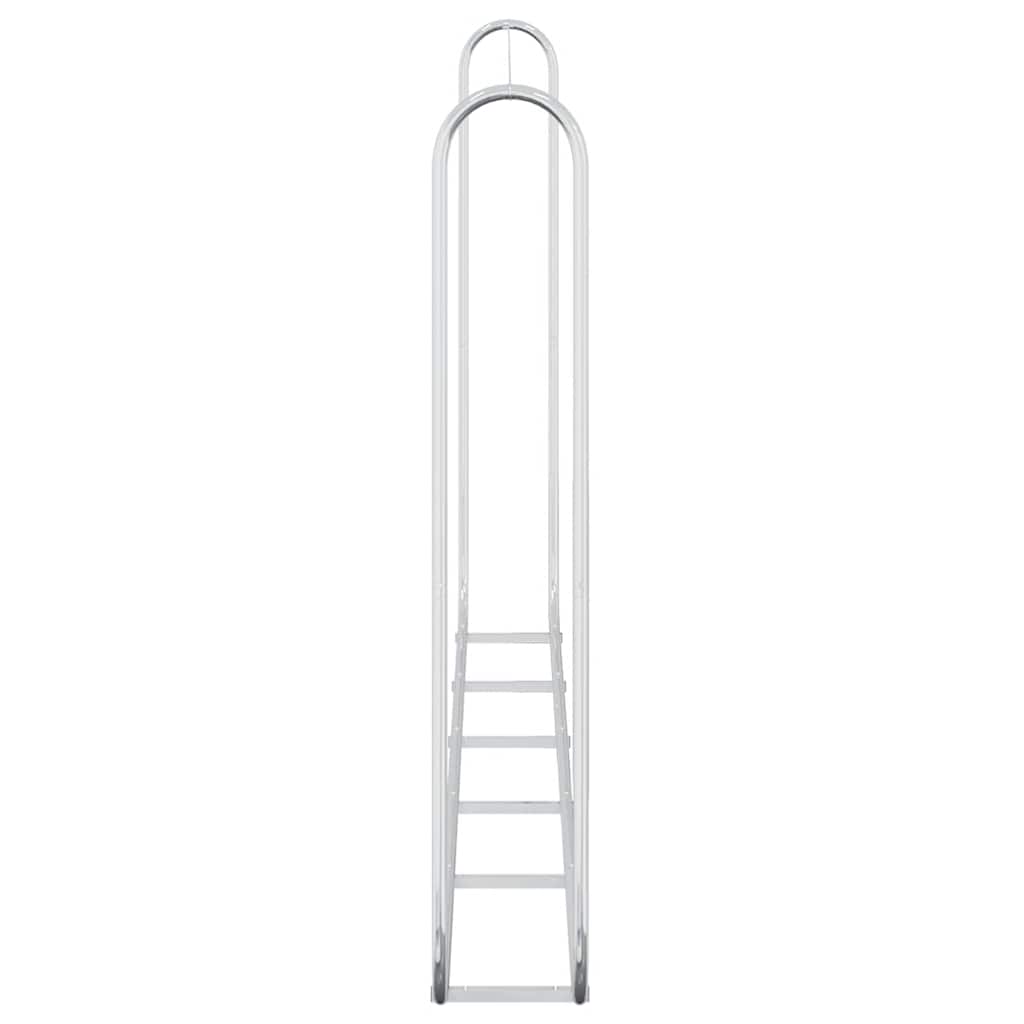 Firewood Rack 300x25x150 cm Galvanised steel