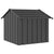 Dog House with Roof 85x107x81 cm Galvanised Steel